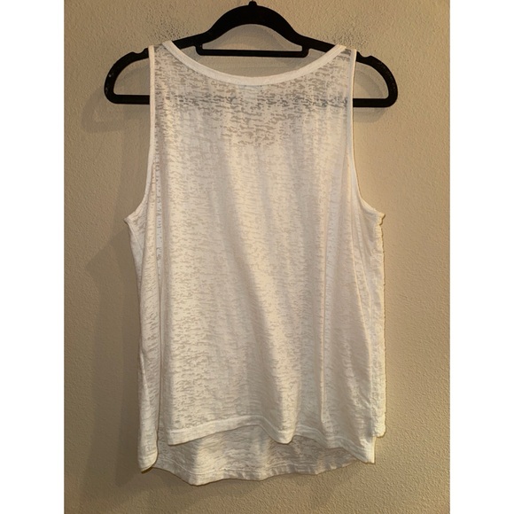 Sundance White Eyelit Lace‎ Tank Top Size Medium - Picture 2 of 4